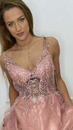 Sukienka Grace Dluga - obrazek 4