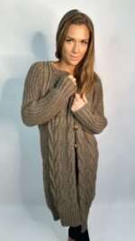 Sweter warkocz Katia - obrazek 3