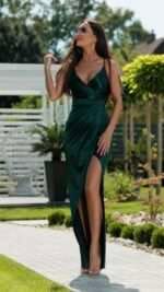 Sukienka Ivet satyna Elizabeth - obrazek 3