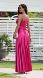 Sukienka Marina satyna Elizabeth - obrazek 2