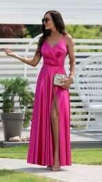 Sukienka Marina satyna Elizabeth - obrazek 4