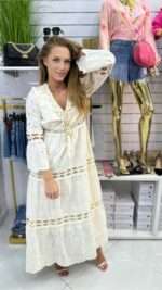 Sukienka Boho długa - obrazek 2