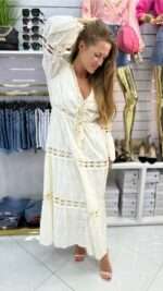 Sukienka Boho długa - obrazek 4