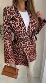 Marynarka Agatha fashion panterka - obrazek 2