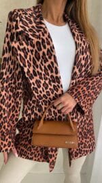 Marynarka Agatha fashion panterka - obrazek 3