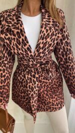 Marynarka Agatha fashion panterka - obrazek 4