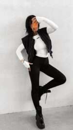 Bluzka Damska Olavoga Nela Ecru - obrazek 2